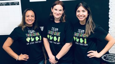 three iLEAD Lancaster third grade facilitators